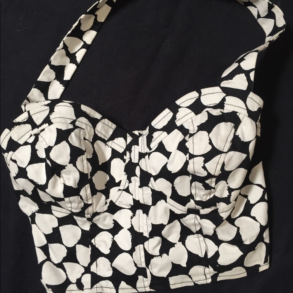 Marilyn Monroe-brand bustier halter top. Small